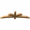 Ekena Millwork Davenport Rough Sawn Timber Gable Bracket, Western Red Cedar, 72"W x 21"H x 4"D x 4"F, 7/12 Pitch GBW072X21X0404DAV00RWR - alternate 4